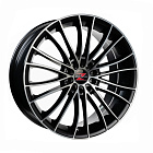 Barzetta Magnifico Black Polished 8.5x19 5x100 35