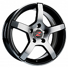 Barzetta Inverno Black Polished 6x15 5x114.3 45
