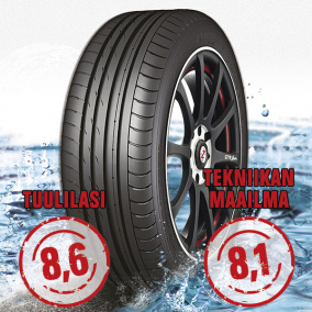 Nankang Sportnex AS-2+ TM- ja Tuulilasi-testimenestys 235/40-18 Y 95