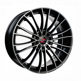 Barzetta Magnifico Black Polished 7.5x17 5x100 35