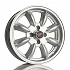 Barzetta Classic Rally Silver 5.5x15 5x114.3 18