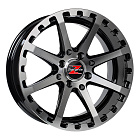 Barzetta ATV Black Polished 7x14 4x156 10