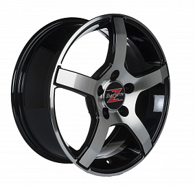 Barzetta Inverno Black Polished 7.5x18 5x112 35