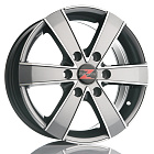 Barzetta Toro TitaniumPolish Pakettiautoihin 7x16 6x125 60