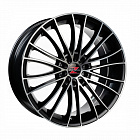 Barzetta Magnifico Black Polished 7.5x17 5x120 35