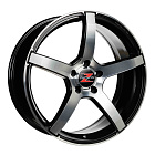 Barzetta Inverno Black Polished 8.5x19 5x108 40