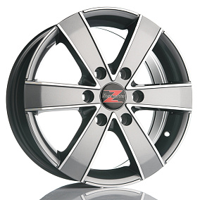 Barzetta Toro TitaniumPolish Pakettiautoihin 7x17 6x120 50